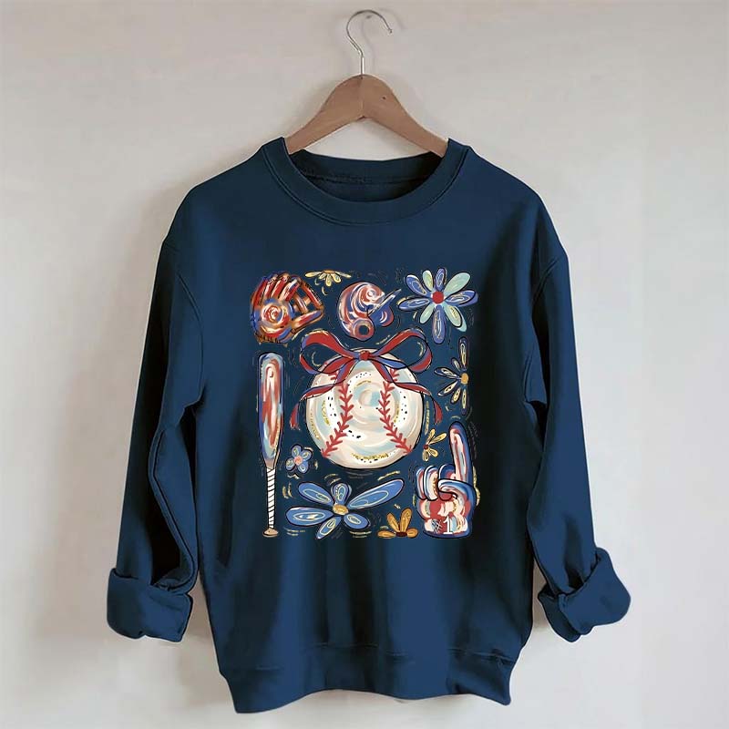 Baseball Tis The Season Sweatshirt