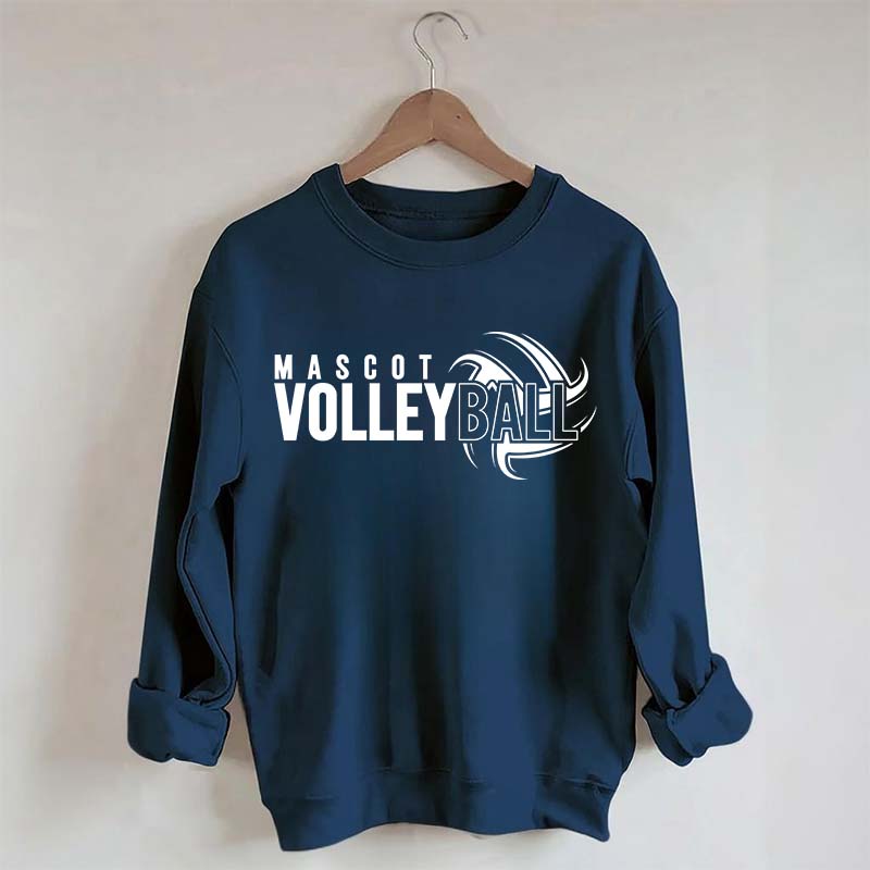 Volleyball Mascot Sweatshirt