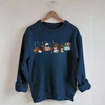 Dachshund Book Lover Sweatshirt