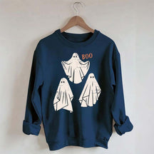 Retro Ghost Boo Sweatshirt