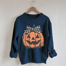 Preppy Jack o Lantern Sweatshirt