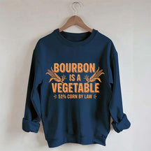 Funny Bourbon 51% Corn by Law Whiskey Sweatshirt