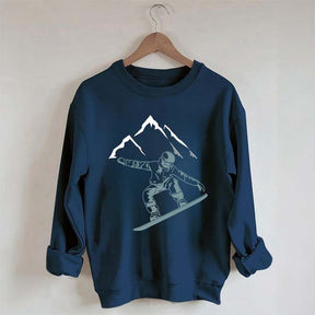 Funny Snowboarder Gifts Sweatshirt