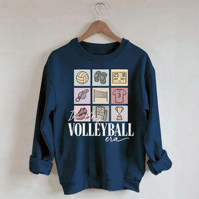 Just A Day In A Life With A Volleyball Girly Sweatshirt