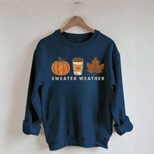 Cozy Autumn Sweater Weather Sweatshirt