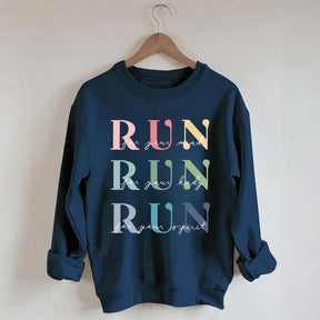 Marathon Athlete Run For Your Mind Sweatshirt