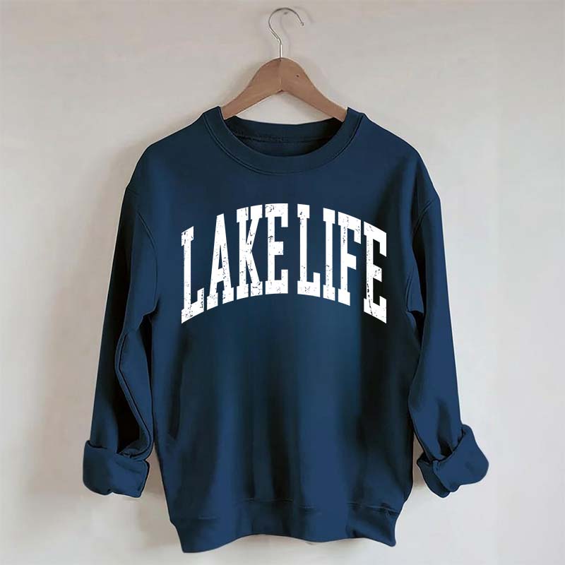 Retro Lake Life Sweatshirt