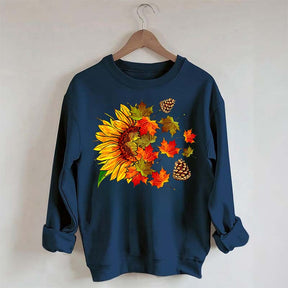 Autumn Sunflower Sweatshirt