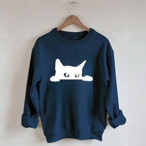 Cute Black Cat Owner Sweatshirt