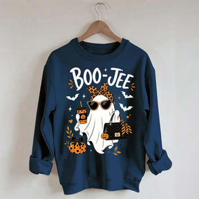 Coquette Ghost Leopard Cute Sweatshirt