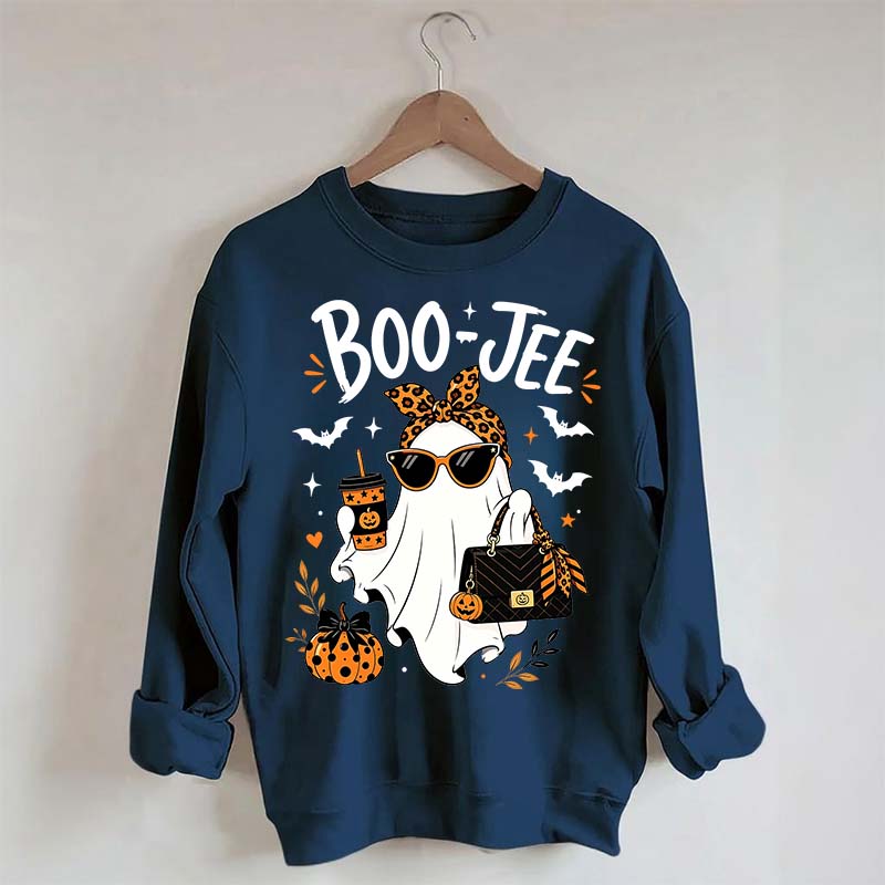 Coquette Ghost Leopard Cute Sweatshirt