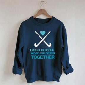 Field Hockey Mom Fan Sweatshirt
