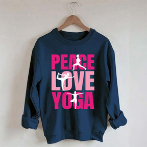 Yoga Is The Journey Back To Yourself Sweatshirt