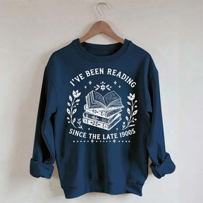 Reading Floral Book Club Reader Sweatshirt