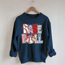 Baseball Coquette Bow Game Day Sweatshirt