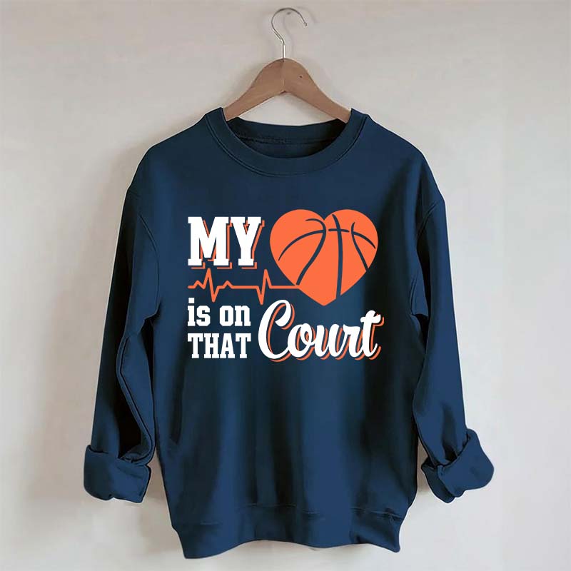 My Heart Is On That Count Sweatshirt