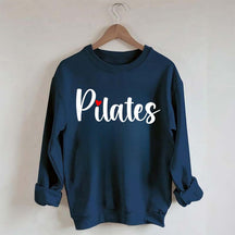 Pilates Red Heart Sweatshirt