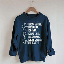 Funny Mama Game Day Sports Sweatshirt