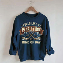 Funny Hockey Mom Festive Sports Sweatshirt