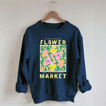 Boho  Pintaflores Floral Sweatshirt