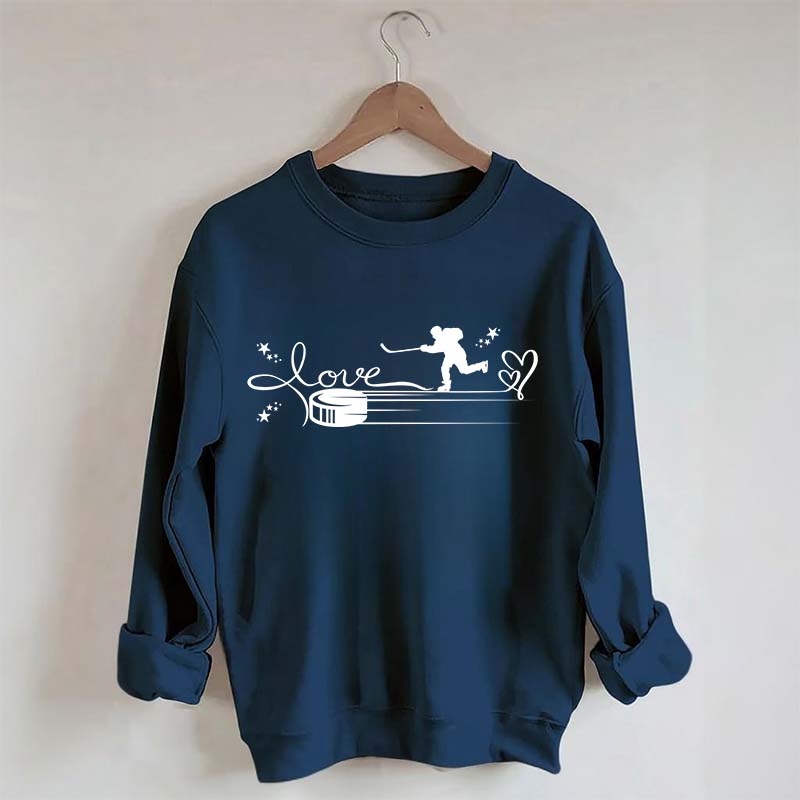 Coffee Hockey Dogs Coach Sweatshirt