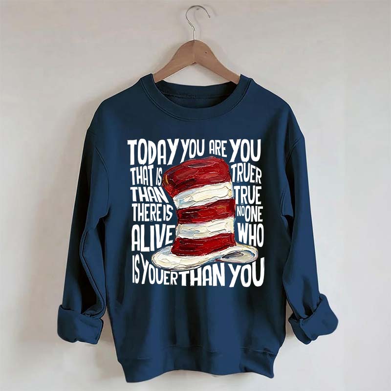 Teacher Read Across America Day Sweatshirt