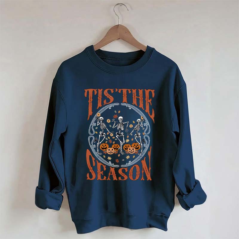 Tis The Season Skeletons Dancing Sweatshirt