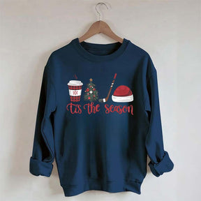 Christmas Hockey Lover Sweatshirt