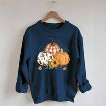 Fall Pumpkin Halloween Autumn Sweatshirt