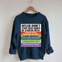 Anti Fascism Protest Sweatshirt
