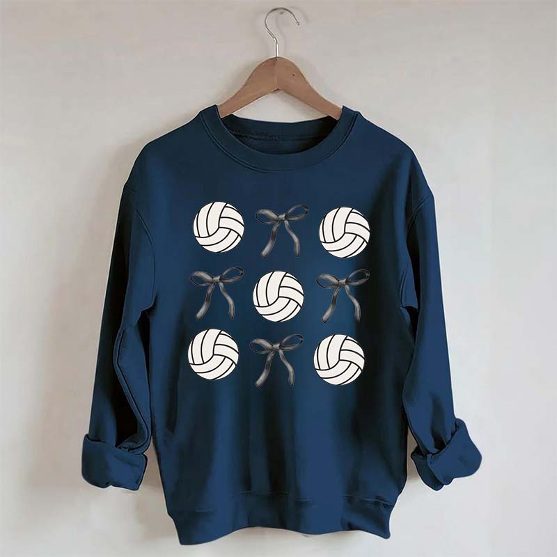 Volleyball Bows Sweatshirt