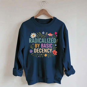Progressive Floral Political Sweatshirt