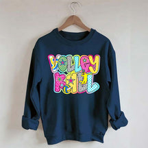 Preppy Volleyball Game Day Sweatshirt