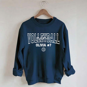 Custom Volleyball Mama Sweatshirt