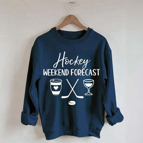 Hockey Weekend Forecast Sweatshirt