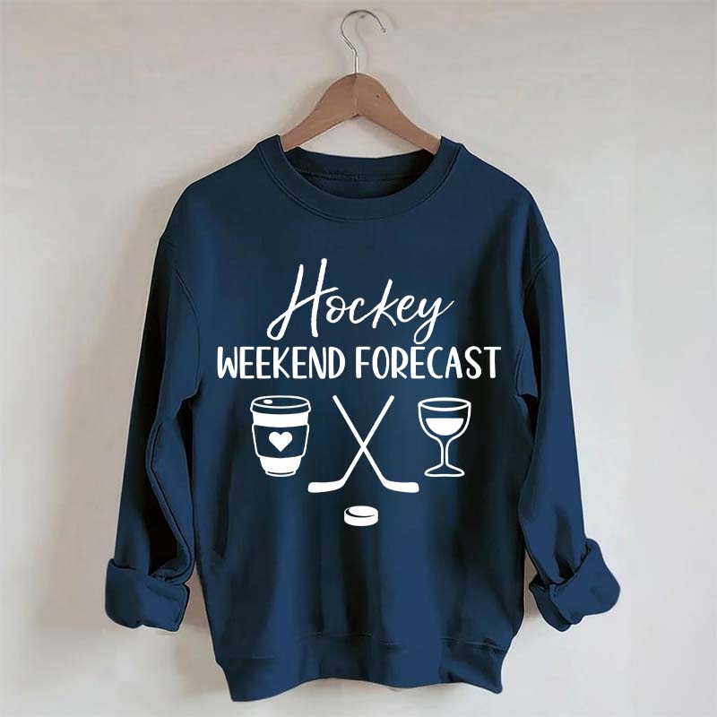 Hockey Weekend Forecast Sweatshirt