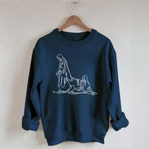 If You're Hanging on By a Thread Make Sure Its the Hem of His Garment Sweatshrit