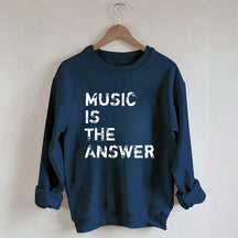 Retro Music is the Answer Sweatshirt