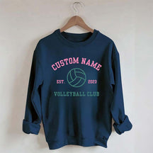 Personalized Volleyball Coach Sweatshirt
