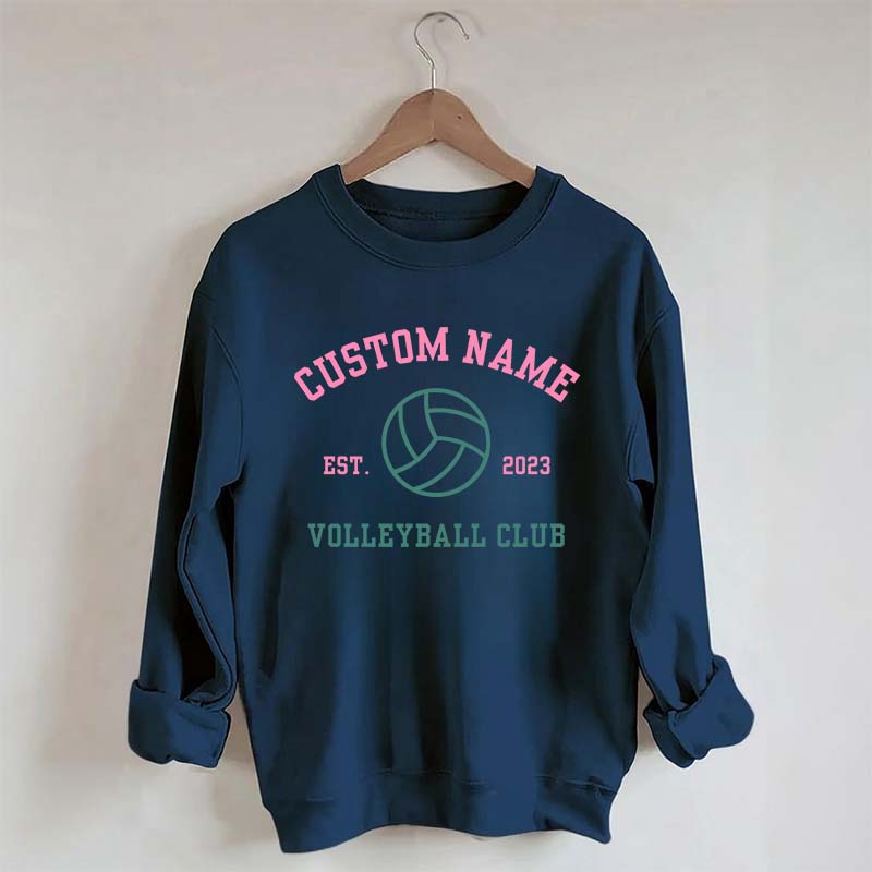 Personalized Volleyball Coach Sweatshirt