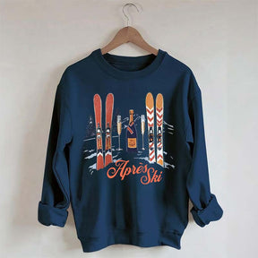 Apres Ski Champagne New Years Eve Sweatshirt
