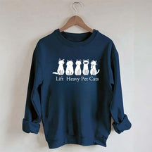 Lift Heavy Pet Cat Gym Sweatshirt