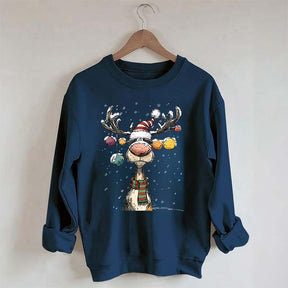Cute Christmas Vintage Reindeer Sweatshirt