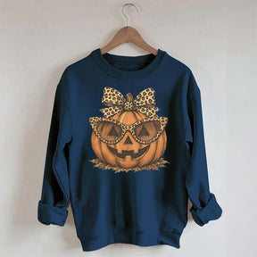 Autumn Pumpkin Halloween Fall Sweatshirt