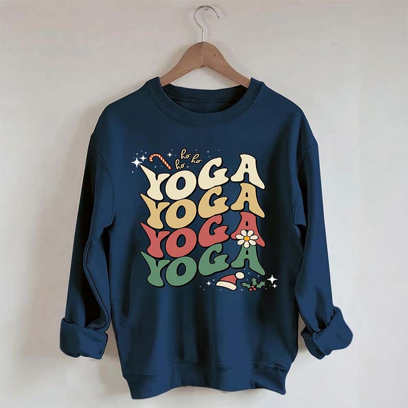 Yoga Christmas Instructor Sweatshirt