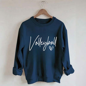 Volleyball Mom Back to School Sports Sweatshirt