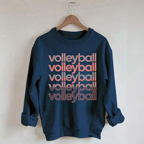 Cute Volleyball Retro Sweatshirt