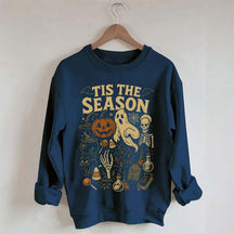 Tis' the Season Pumpkin Ghost Cute Sweatshirt