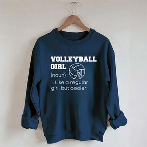 Volleyball Girl Team Sweatshirt