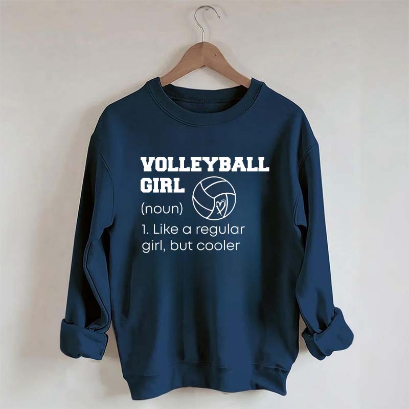 Volleyball Girl Team Sweatshirt